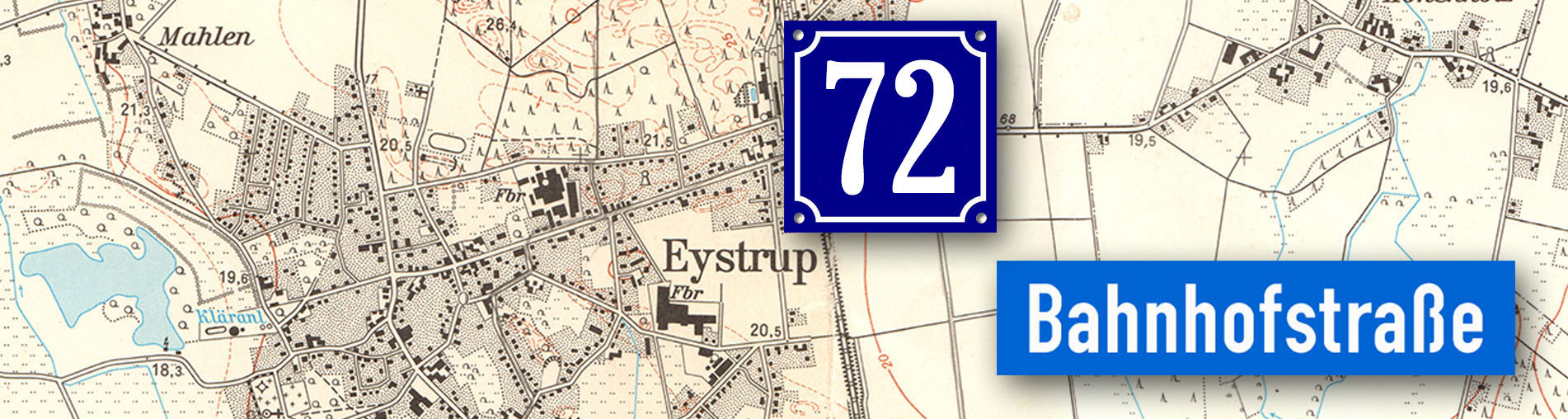 Alte Eystruper Hausnummern