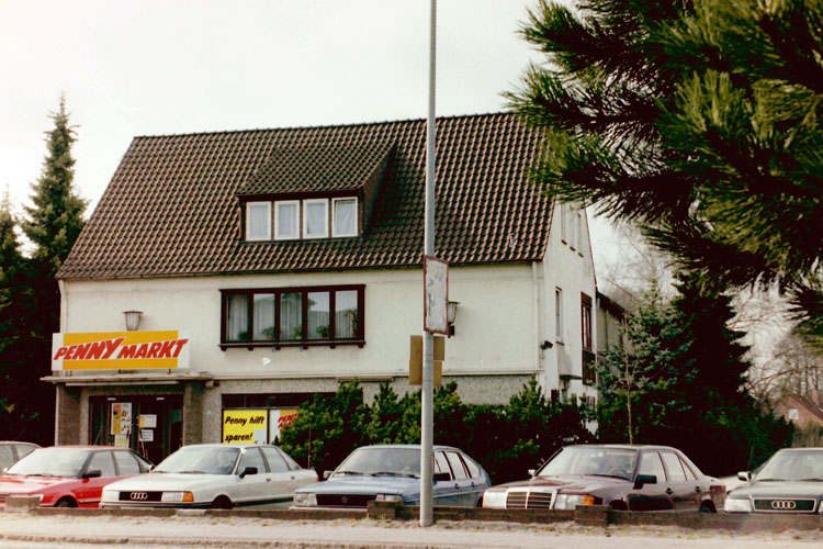 "Penny Markt", zuvor "Plus", Aufnahme um 1989