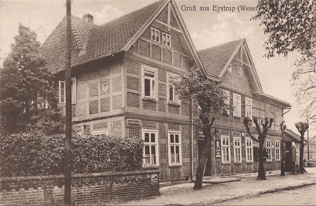 Gasthaus Block, Ansichtskarte um 1930