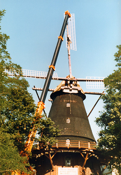 Mühlenrestaurierung 1982