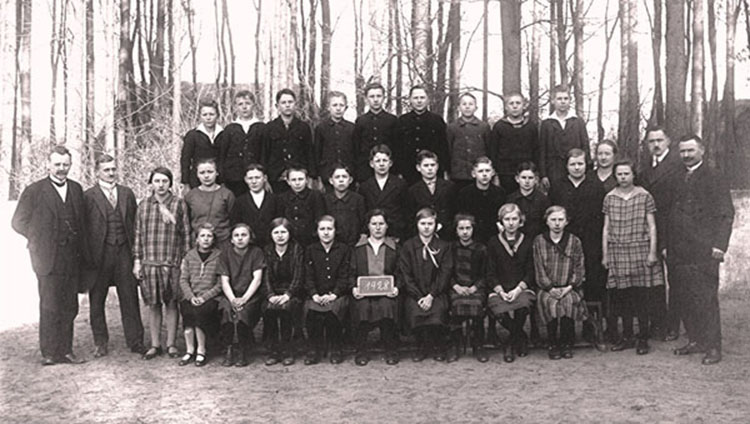 Abschlussklasse 1928