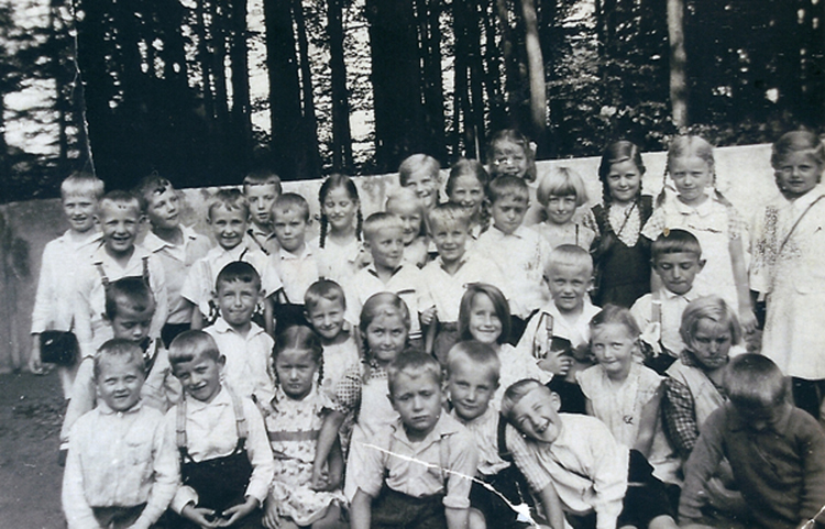 Schulklasse 1940