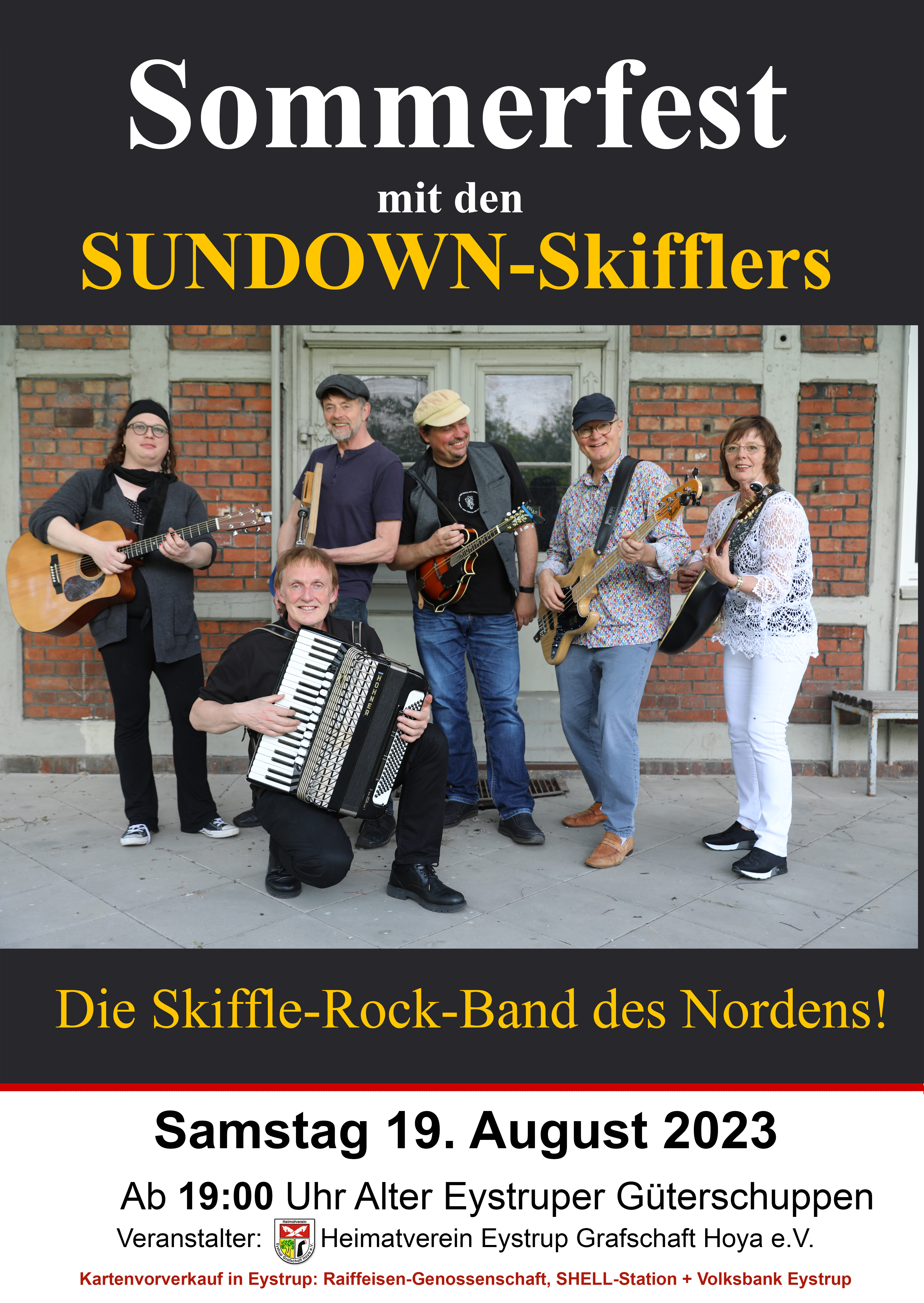 Sommerfest mit den Sundown-Skifflers